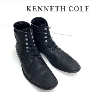 Kenneth Cole Dark Leather Men's Boots